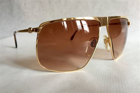 gucci sunglasses gold plated|vintage Gucci gold sunglasses.